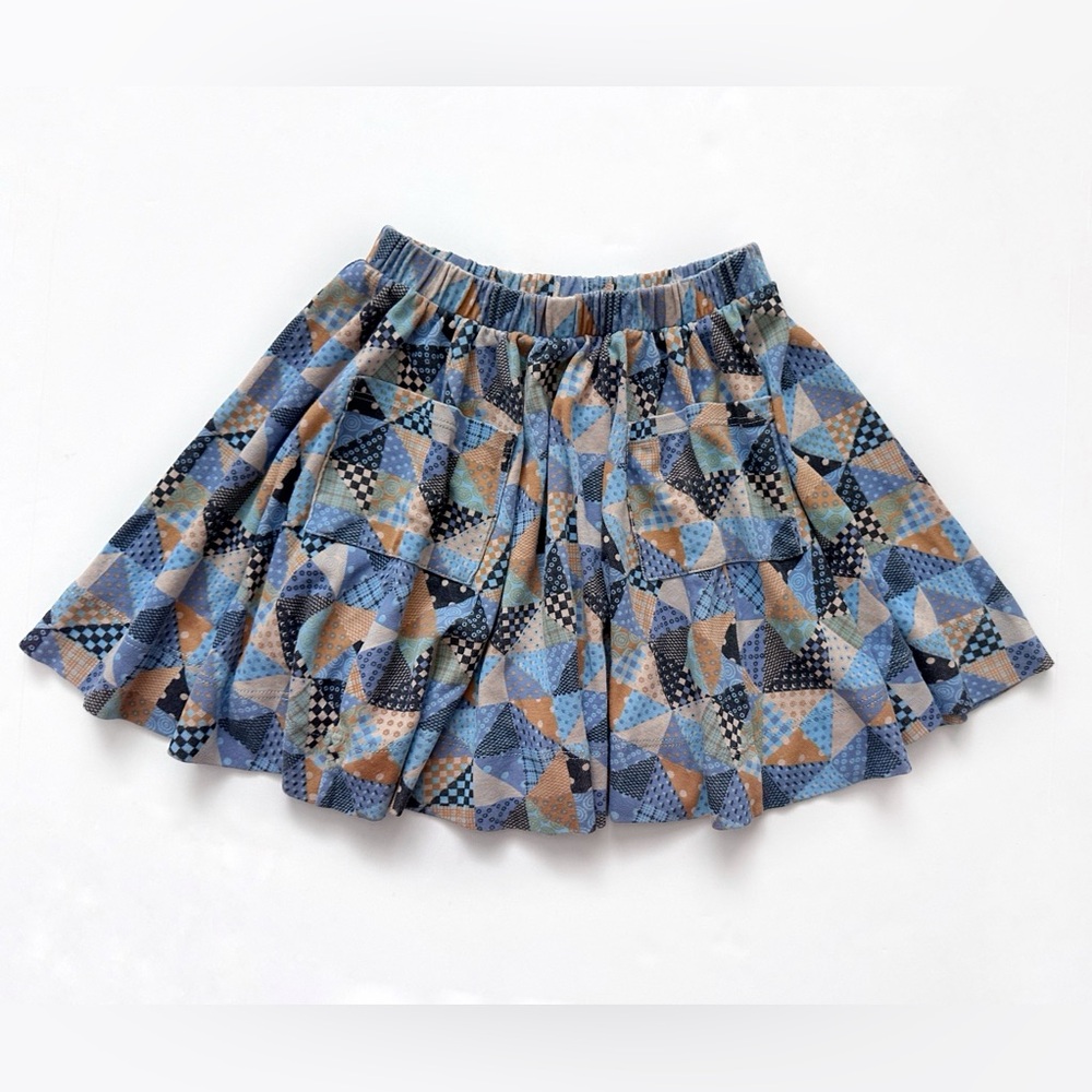 Misha & Puff Circle Skirt - Lake Patchwork